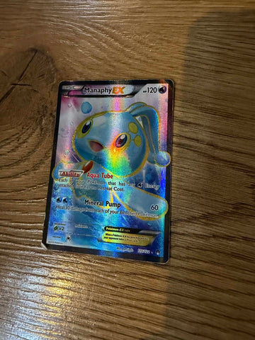 Manaphy EX 116/122 Breakpoint Full Art Pokemon TCG