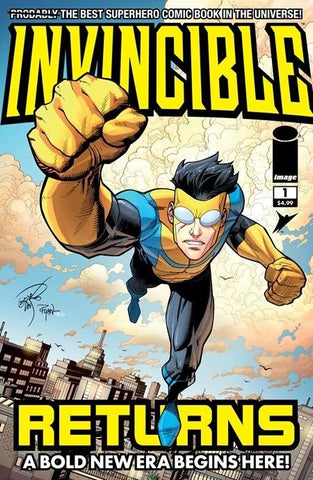 Invincible Returns #1 Facsimile Edition - Image Comics - 2026 - Larsen