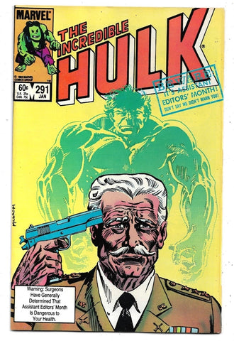 Incredible Hulk #291 - Marvel Comics - 1983