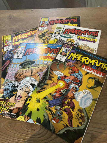 Motormouth & Killpower #8-12 - Marvel Comics - 1992 - RUN