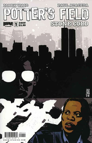 Potter's Field Stone Cold #1 - Boom! Studios - 2009