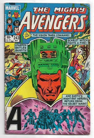 The Mighty Avengers #243 - Marvel Comics - 1984