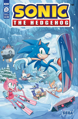 Sonic the Hedgehog Winter Jam - IDW Comics - 2023