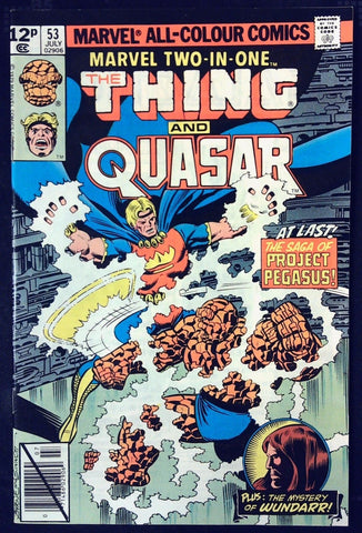 Marvel Two-in-One #53 - Marvel Comics - 1979 - Pence Copy