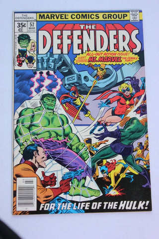 The Defenders #57 - Marvel Comics - 1977 - Newsstand