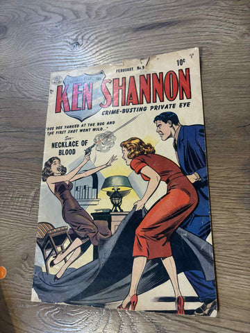 Ken Shannon #9 - Comic Magazines - 1952