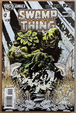 Swamp Thing #1 - DC Comics - 2011 -Third Print