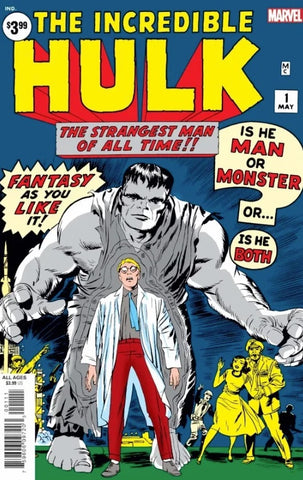 Incredible Hulk #1 - Marvel Comics - 2023 - Facsimile