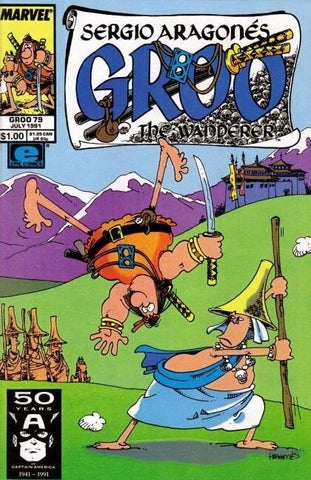 Sergio Aragones Groo The Wanderer #79 - Marvel Comics - 1991