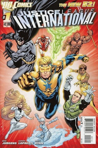 Justice League International #1 - DC Comics - 2011 - Second Print