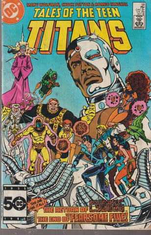 Tales of the Teen Titans #58 - DC Comics - 1985