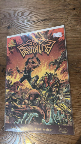 God of Brutality #1 - Black Caravan Comics - 2021 (Ref. Box A2)