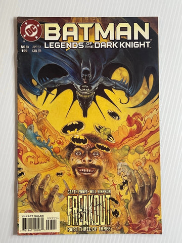 Batman Legends of the Dark Knight #93 - DC Comics - 1997