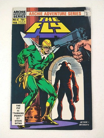 The Fly #5 - Archie Adventure Series - 1983