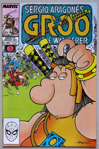 Sergio Aragones Groo The Wanderer #73 - Marvel Comics - 1991