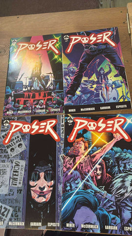 Poser #1-4 - Waxwork Comics - 2018
