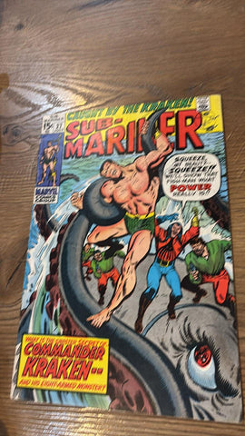 Sub- Mariner #27 - Marvel Comics - 1970
