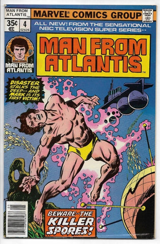 Man From Atlantis #4 - Marvel Comics - 1978