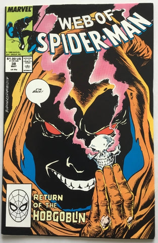 Web Of Spider-Man #38 - Marvel Comics - 1988