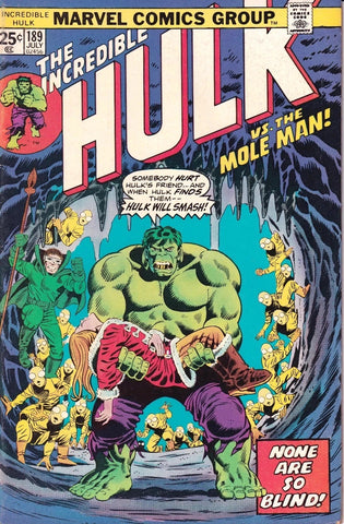 Incredible Hulk #189 - Marvel Comics - 1975