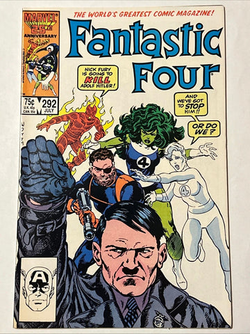 Fantastic Four #292 - Marvel Comics  - 1986