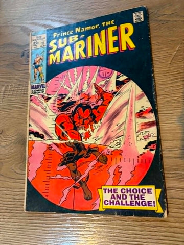 Sub-Mariner #11 - Marvel Comics - 1969