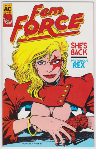 Femforce #21 - AC Comics - 1989