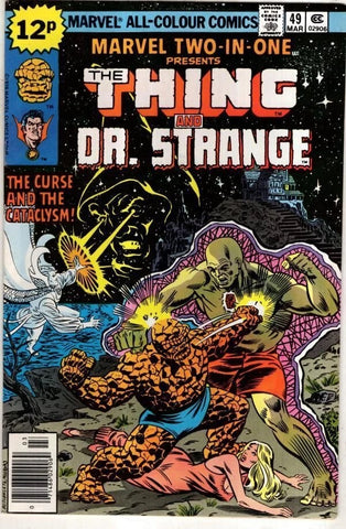 Marvel Two-in-One #49 - Marvel Comics - 1979 - Pence Copy