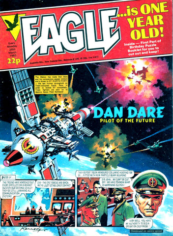 Eagle 25th March - British Comic - 1983