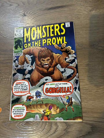 Monsters on the Prowl #9 - Marvel Comics - 1971
