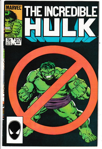 The Incredible Hulk #317 - Marvel Comics - 1985