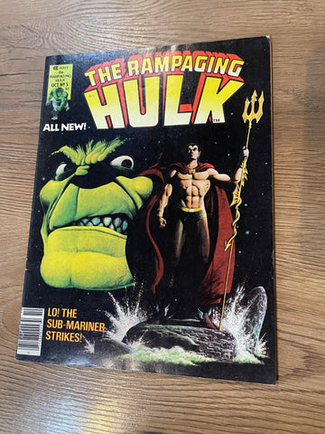 Rampaging Hulk #5 - Magazine Managerment - 1977