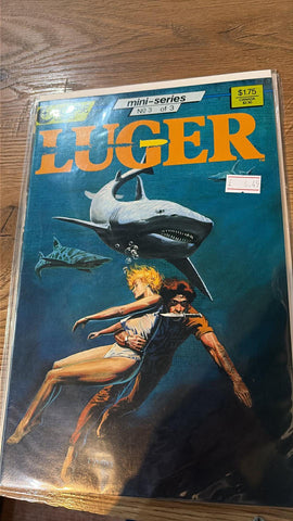 Luger #3 - Eclipse Comics -  1987 (Ref. Box A2)