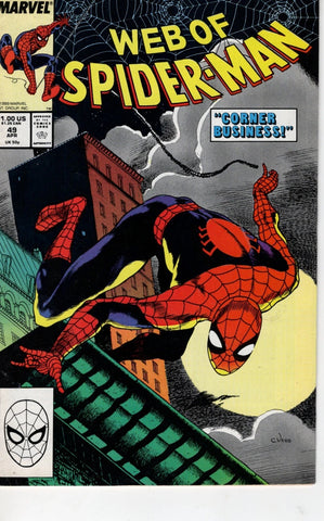 Web of Spider-Man #49 - Marvel Comics - 1989