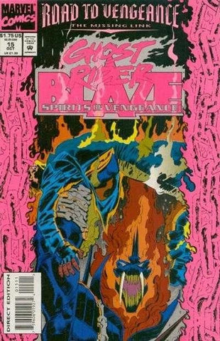 Ghost Rider Blaze Spirits of Vengeance #15 - Marvel Comics - 1993