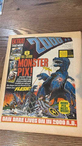 2000AD Comic Prog #8 April 16th 1977