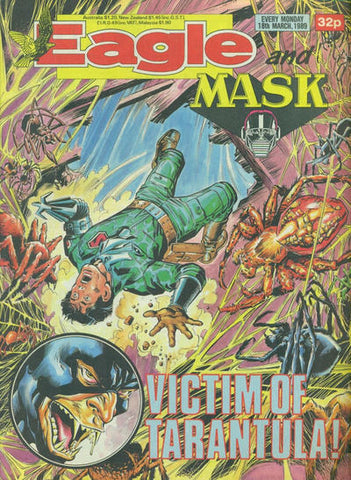 Eagle and Mask 18th March 1989 - British Comic