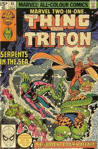 Marvel Two-in-One #65 - Marvel Comics - 1980 - Pence Copy
