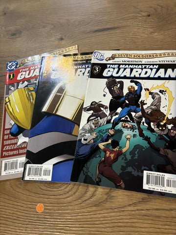 Seven Soldiers: Manhattan  Guardian #1-3 - DC Comics - 2005