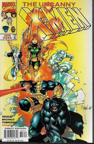 Uncanny X-Men #356 - Marvel Comics - 1998