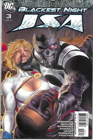 Blackest Night JSA #3  - DC Comics - 2010