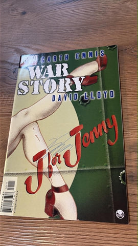 War Story: J for Jenny #1 - DC Vertigo - 2003 - Signed