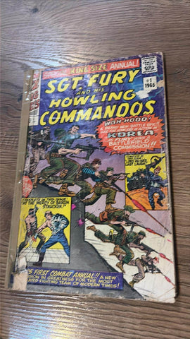 Sgt Fury and his Howling Commandos Annual #1 - Marvel Comics - 1965