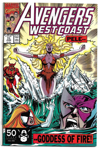 Avengers West Coast #71 - Marvel Comics - 1991