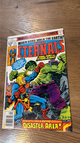 The Eternals #15 - Marvel Comics - 1977