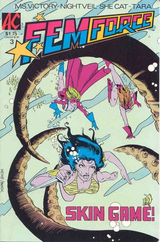 Femforce #3 - AC Comics - 1985