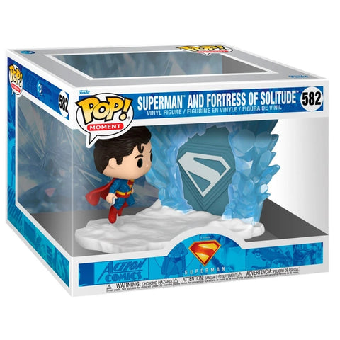 Funko Pop! Moment 2025 Superman and Fortress of Solitude #582