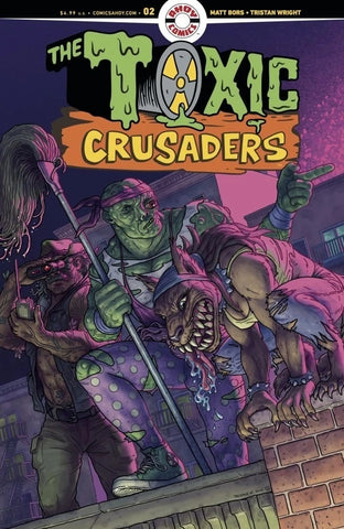 Toxic Crusaders #2 - Ahoy Comics - 2025 - with trading card