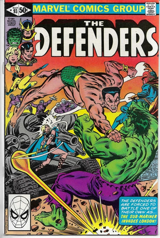The Defenders #93 - Marvel Comics - 1981