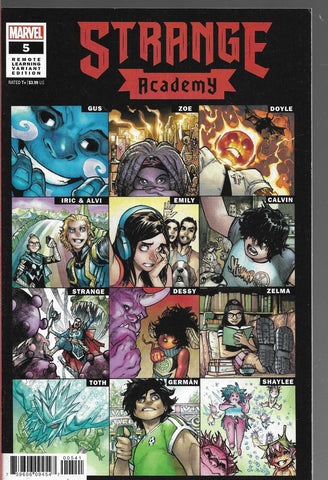 Strange Academy #5 - Marvel Comics - 2020 - Remote Learning Variant